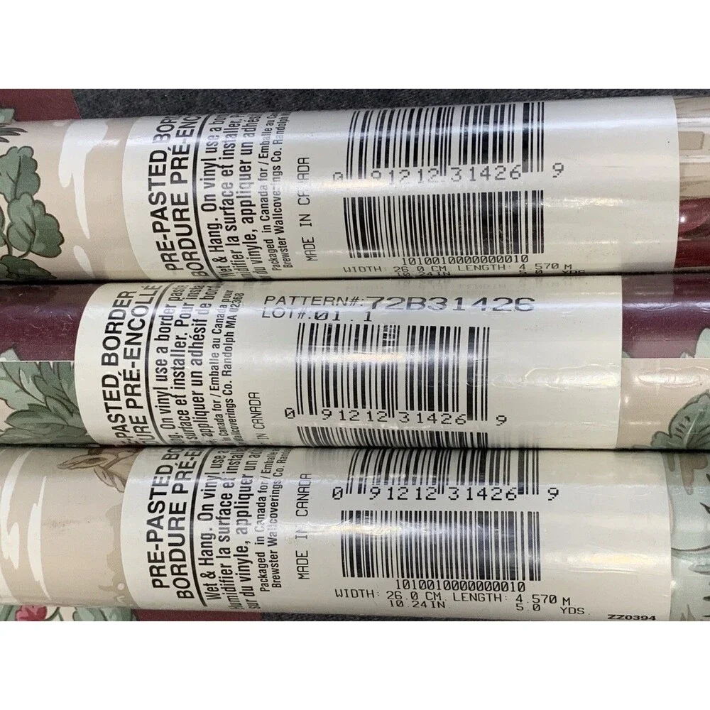 Equestrian English Horse Riding Club Vinyl Wallpaper Border 3 Rolls